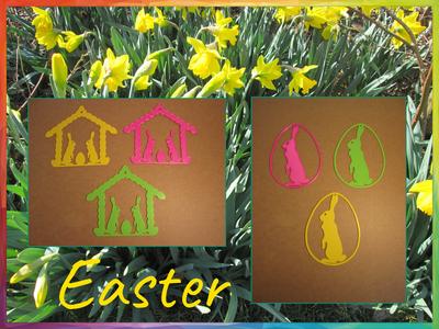 Easter wall or window decoration.