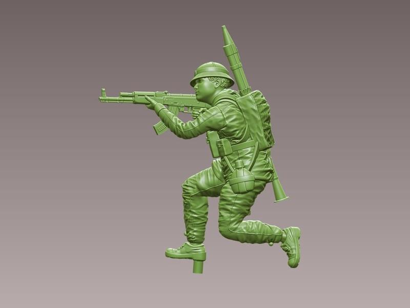 Vietnam War Soldier 07