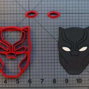 Avengers Black Panther Cookie Cutter // Chadwick Boseman // Fondant Cutter // Art Craft Cake Tool