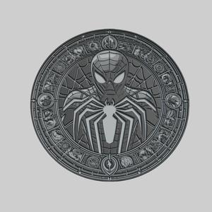 Spider-Man: No Way Home Medallion CNC Spider-Man: No Way Home 3d Printer Obj Stl