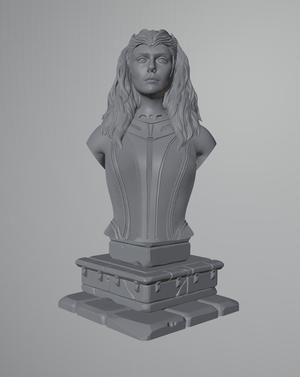 Wanda Scarlet Witch Bust