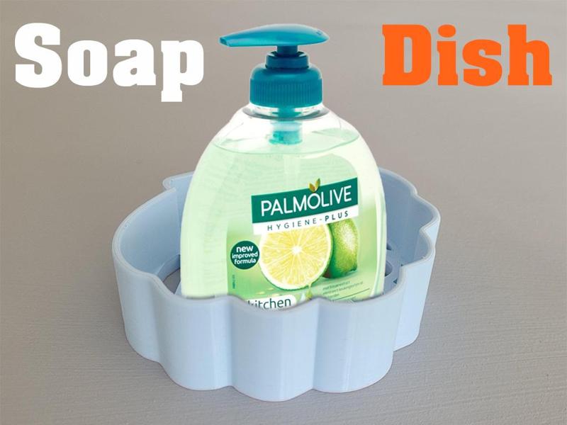 shell shaped soap dish holder