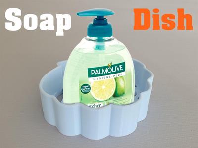 shell shaped soap dish holder