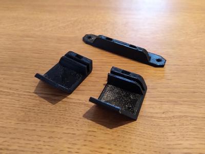 Ikea Lack Enclosure Door knob remix for 6x3mm round magnets