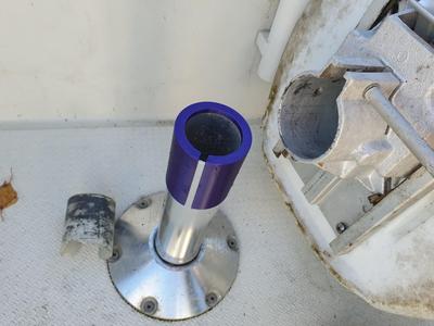 Silver Hawk 540 seat pole ring