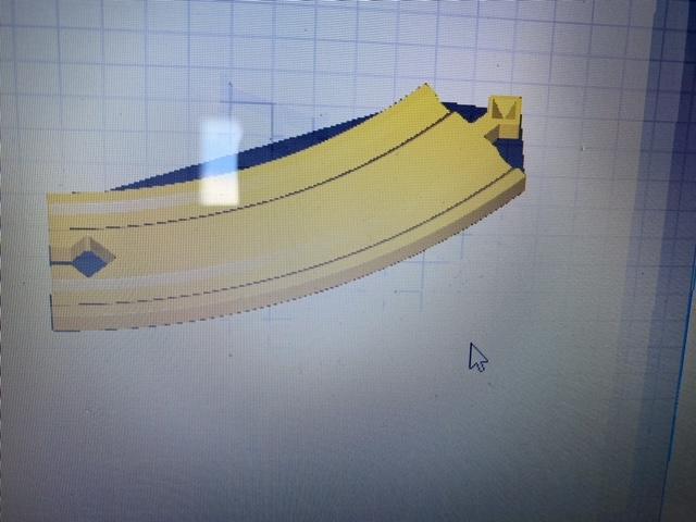 rails courbé