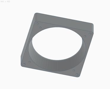 120 to 140 fan spacer / adapter