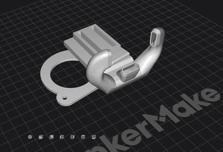 AnkerMake M5 5015 Fan Duct and Extruder Case