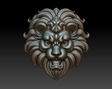Lion head 3