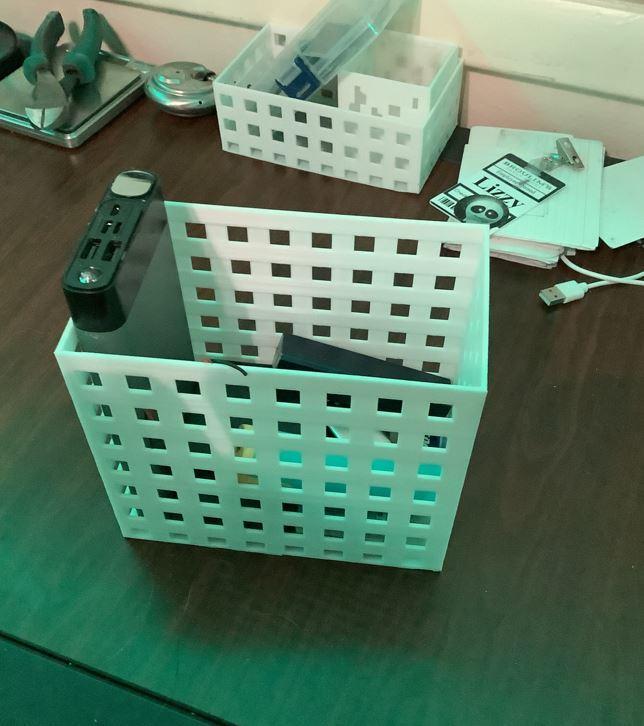 Battery Organizer Box