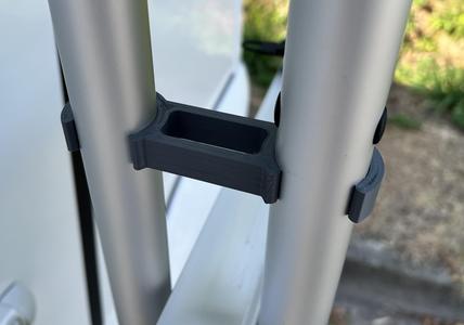 Bike Rack Clamp for external RV Thule Bike Rack