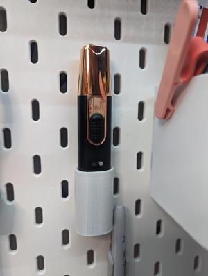 Ikea Skadis Gas Torch Lighter holder
