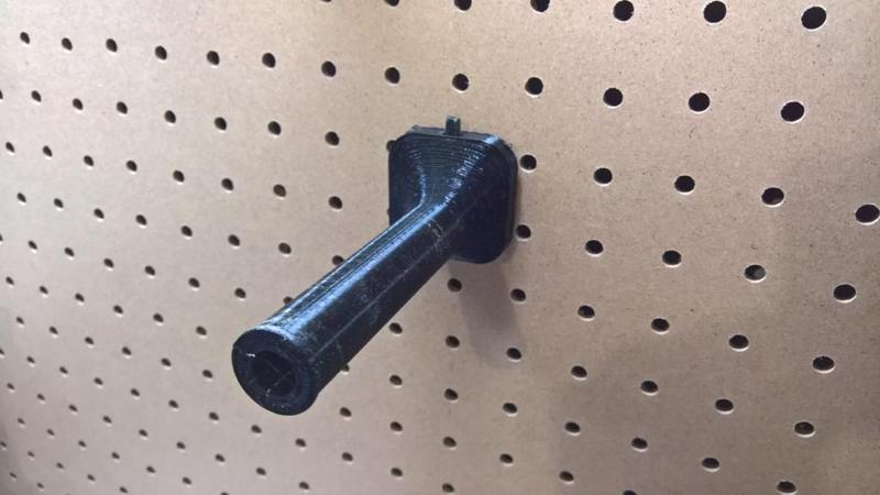 grinding disk pegboard holder