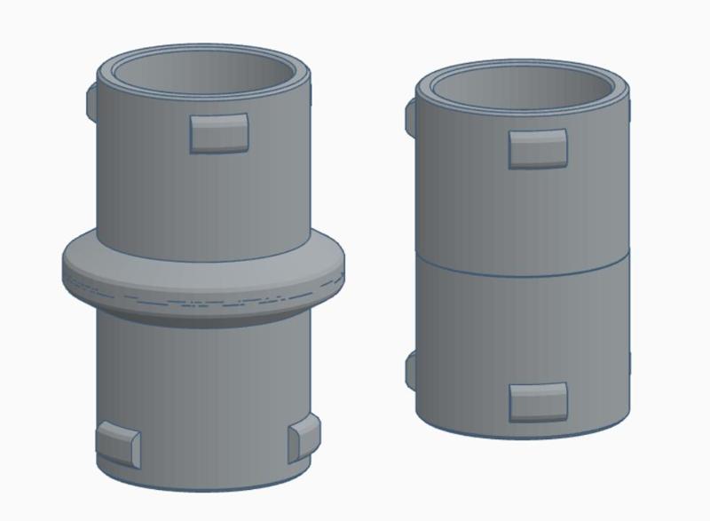 OSVAC Male Male Adaptor