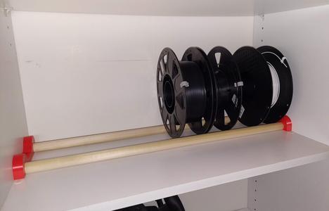 Spool / Filament  Storage / Rack : for 3/4" Rod