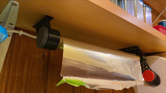 Hexagonal paper towel holder smaller