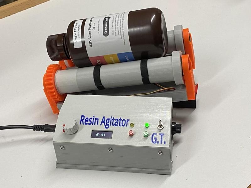 SLA Resin Bottle Agitator (Shaker) V3