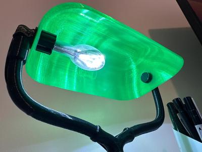 Led lamp with barrel connector