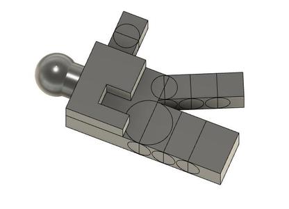 0-waste Multipurpose Robot - Mitten Hand editable remix