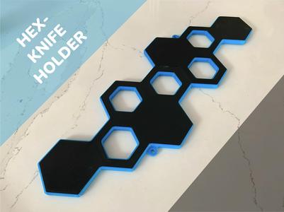 Magnetic Hex Knife Holder