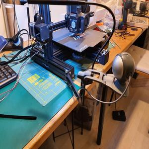 Ender 3 (Pro) webcam mount Logitech C300/C500/C600