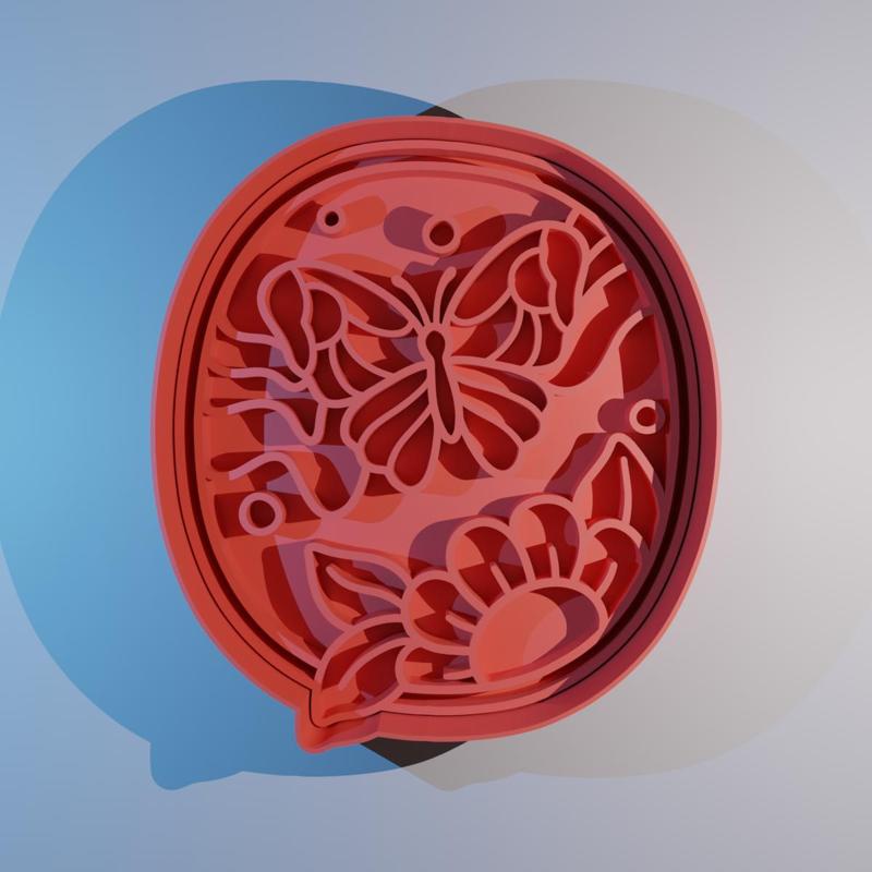 Cookie cutter butterfly