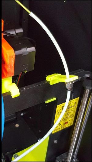 Prusa i3 MK2/S/3 Filament Guide ClipOn FESTO Remix