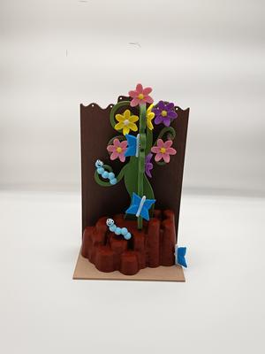 The Caterpillar’s Secret Bookstand
