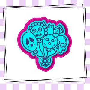 Spooky Balloons Freshie STL