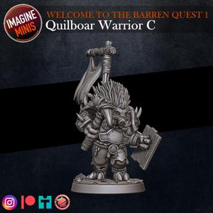 Welcome to the Barrens Quest 1 - Quilboar Warrior C