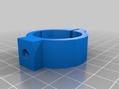 Bottle cage bracket for 80s racing bike with 28mm tube