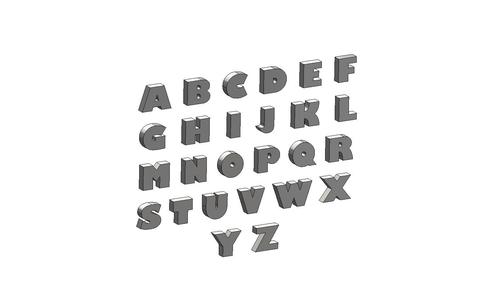 Gill Sans Letters Alphabet Letter