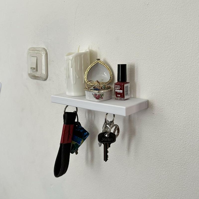 Magnetic Key Holder Shelf