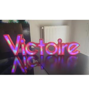 VICTOIRE, PRÉNOM LUMINEUX , LIGHTING LED, NAME SIGN