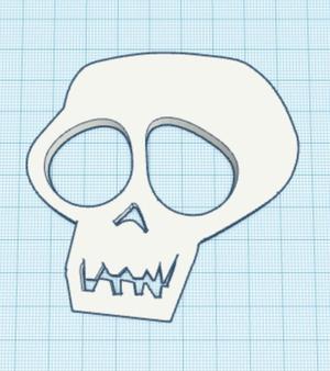 Halloween skull funny