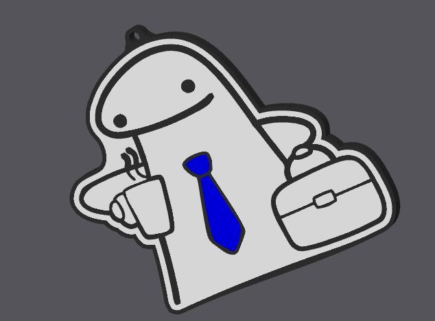 keychain flork good work