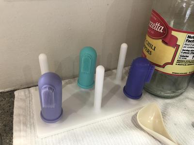 Pet Finger Toothbrush Holder