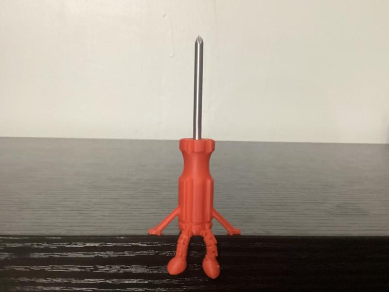Articulated Phillips Screwdriver With Legs 