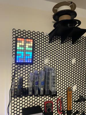 Lazy Grid Clock HSW Holder