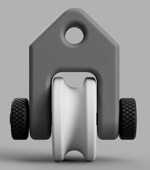 Umlenkrolle/ redirect pulley