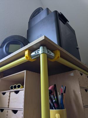 Heavy-duty Plate Mount for 28mm Tubes