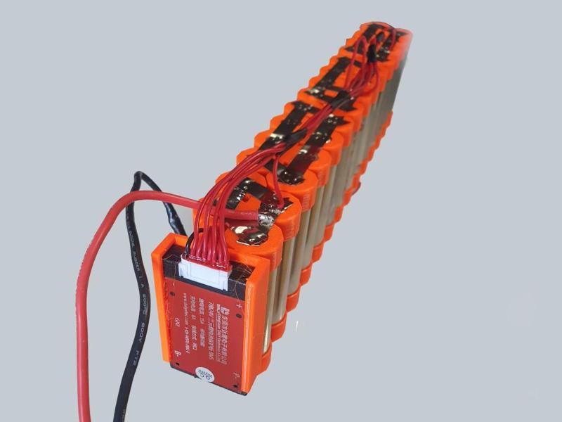 BMS Holder for 18650 Shifted Battery Pack