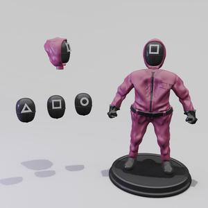 Squid Game - Squid Game Character - Squid Game Toy