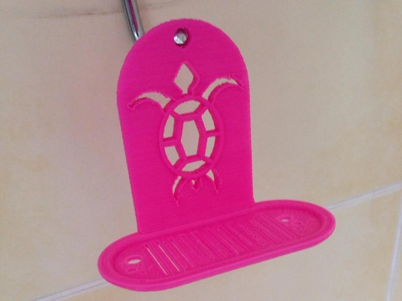 Turtle soap hanger