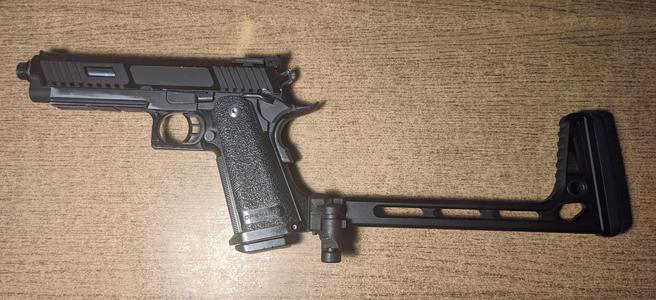 Airsoft Hi-Capa Stock Attachment Point