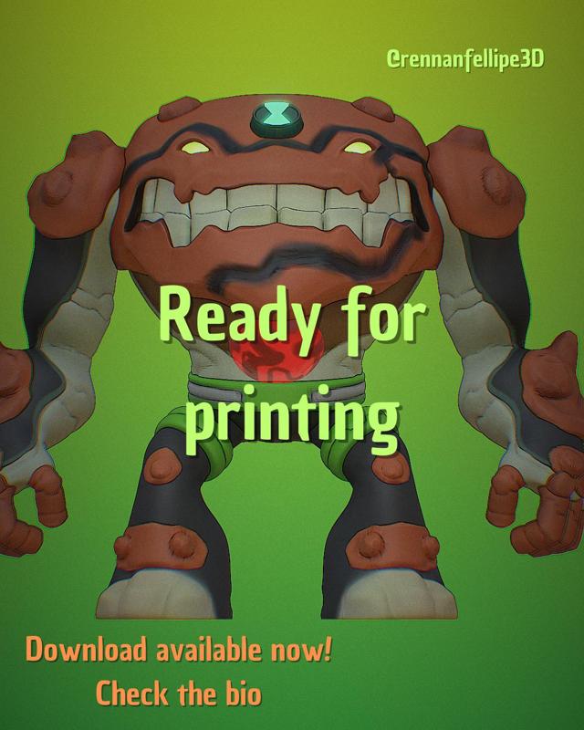 BEN 10 - ALIEN Gravattack OS (FANART)