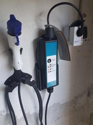 Wallmounts for Mitsubishi Outlander PHEV Charger and Cable