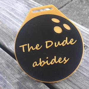 Customizable Bowling Medal, sports award, participation gift