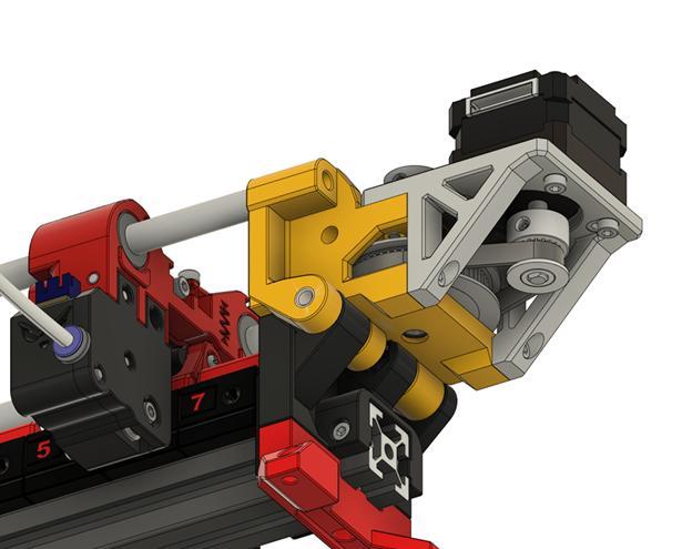 ERCF V2 Selector Power Drive 60T pulley Mod