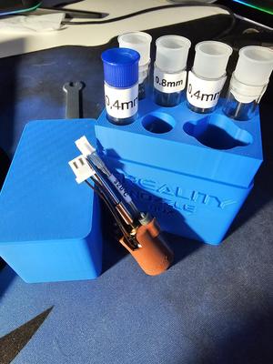 Creality k1c nozzle + Ceramic Heating Block Kit case V2